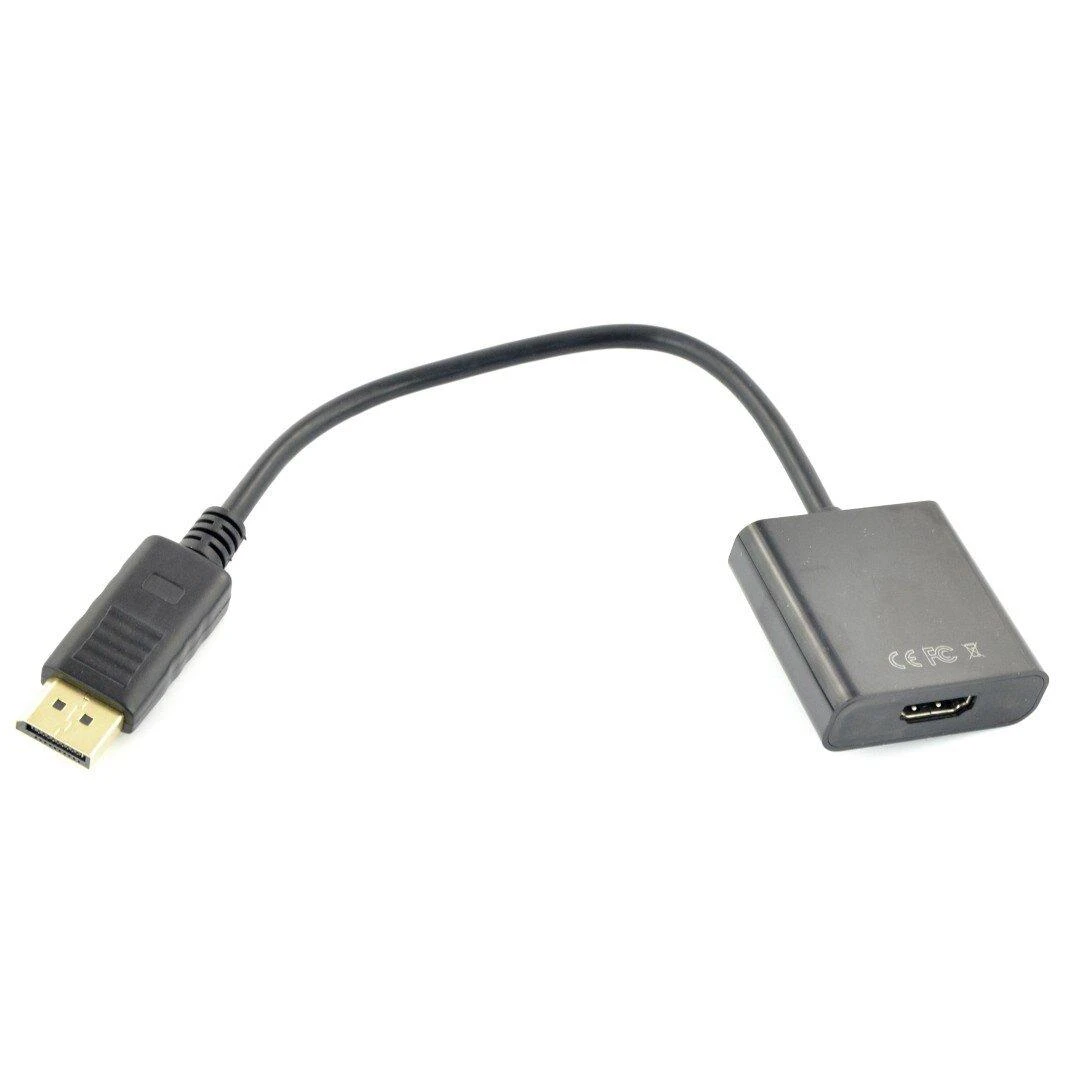 HDMI į DisplayPort adapteris su 0.15m laidu