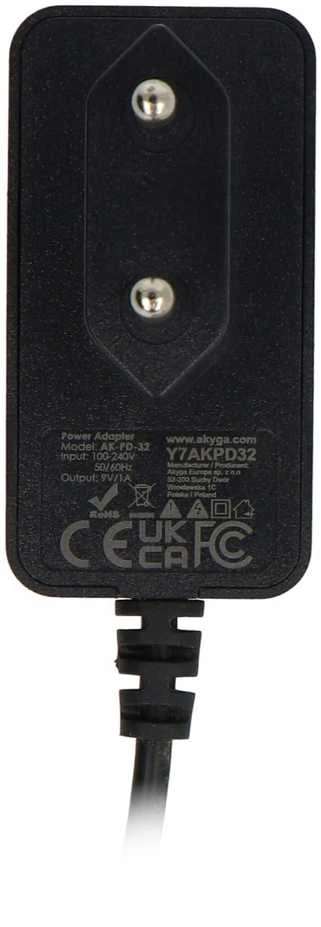 Akyga AK-PD-32 maitinimo adapteris su 2 kontaktų kištuku