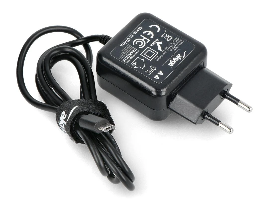 Maitinimo šaltinis Akyga AK-TB-15 microUSB 5V/3A