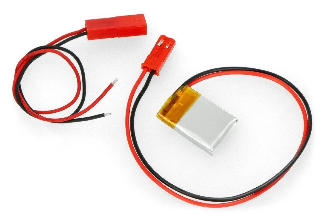 Li-Pol 70mAh 3.7V akumuliatorius su JST-BEC jungtimi