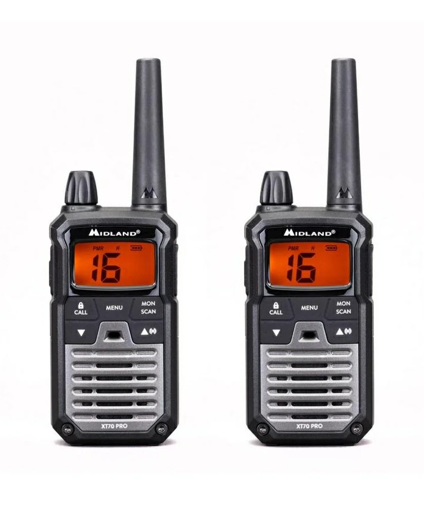 ALAN PMR MIDLAND XT70 PRO nešiojamųjų radijo