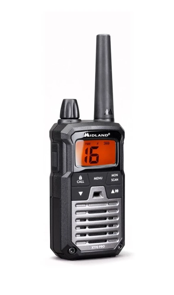 ALAN PMR MIDLAND XT70 PRO nešiojamųjų radijo