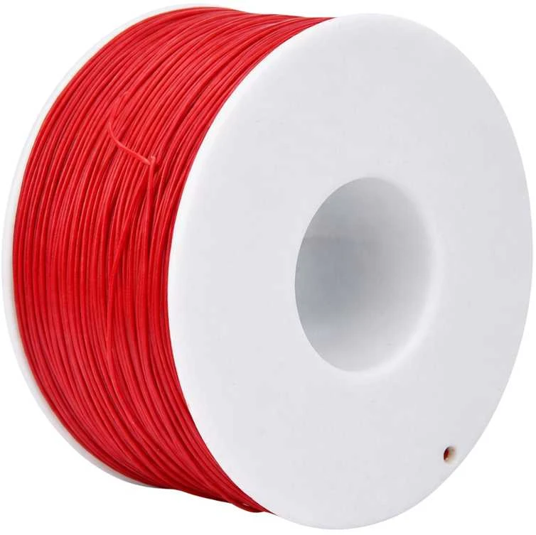 Alavuotas varinis silikoninis laidas 16AWG - 252 gyslų - 1.3 mm2 - raudonas - lankstus
