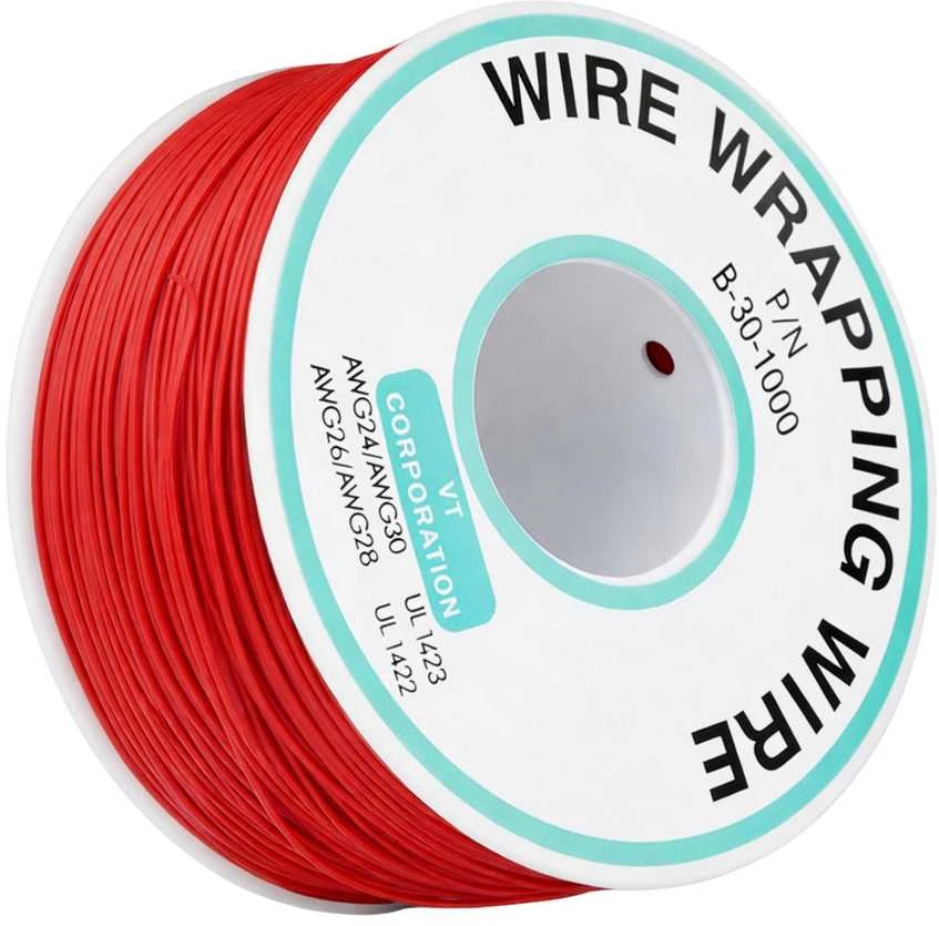 Alavuotas varinis silikoninis laidas 16AWG - 252 gyslų - 1.3 mm2 - raudonas - lankstus
