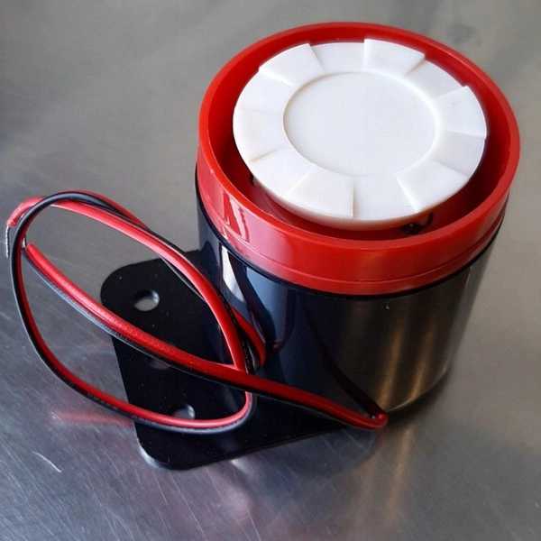 Oem Aliarmo sirena - 12V - 110dBm - signalizatorius su laidu
