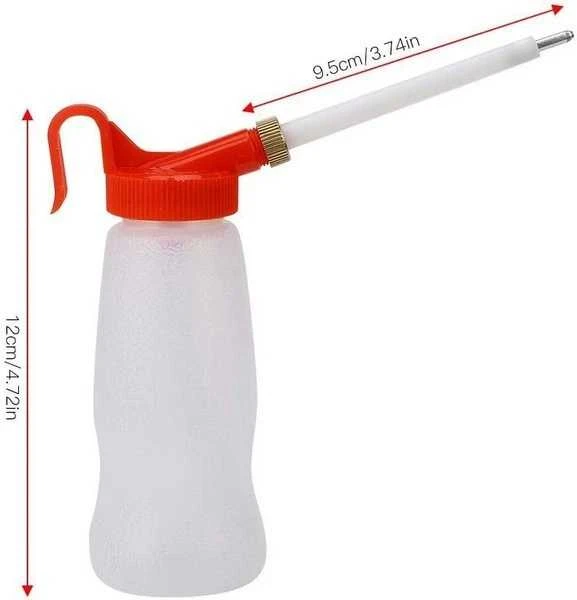 Oem Aliejaus buteliukas 180ml su kampuotu aplikatoriumi - indas skysčiams dozuoti