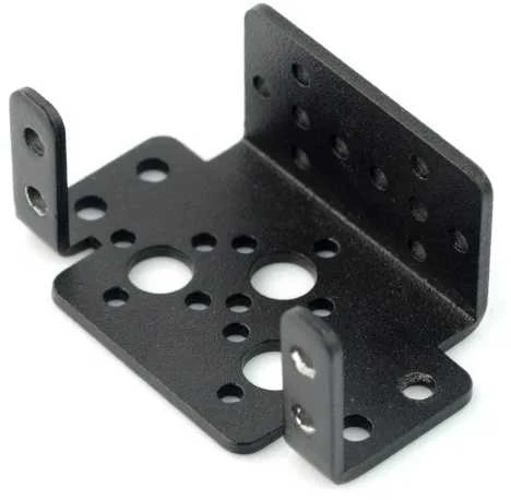Aliumininis Servo laikiklis Feetech FK-MB-001 - juodas