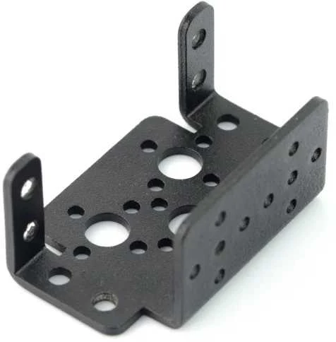 Aliumininis Servo laikiklis Feetech FK-MB-001 - juodas