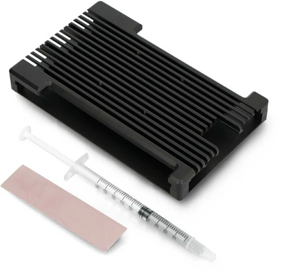 Aliuminio aušinimo dėklas LattePanda 3 Delta - DFRobot FIT0946