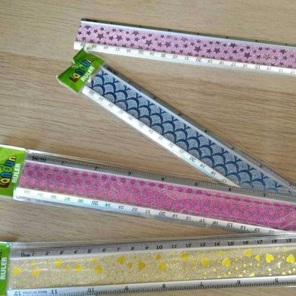 Oem Aliuminio liniuotė 30 cm 12 colių - spalvų derinys