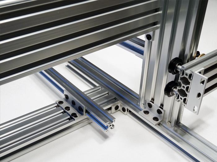 Grąžtas Oem Aliuminio profilis V-SLOT 2040 - 1500mm ilgis