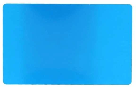 Oem Aliuminio vizitinė kortelė graviravimui - juoda - 54x86mm -
