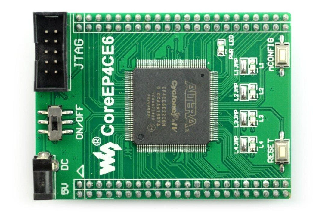 Altera Cyclone IV EP4CE6, kūrimo plokštė FPGA, Waveshare 6483