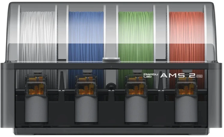 AMS 2 Pro sistema skirta Bambu Lab 3D spausdintuvams