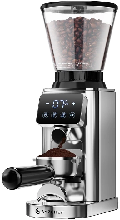 Kavamalė AMZCHEF CE-CG209-SV Coffee Grinder (Sidabrinis)