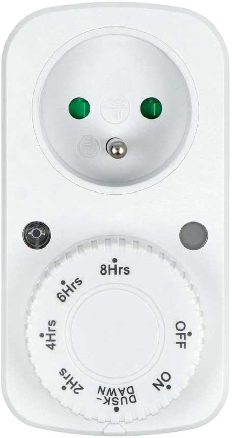Analoginis laiko programatorius 230V 3600W su sutemų jutikliu - DPM DT16