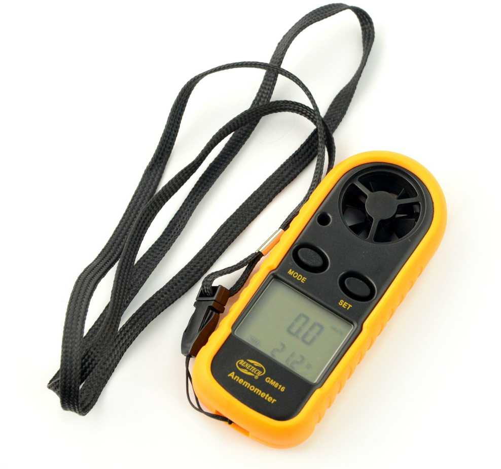 Anemometras Benetech GM816 6-arm rotor, modelis - AN-10764, žema kaina ...
