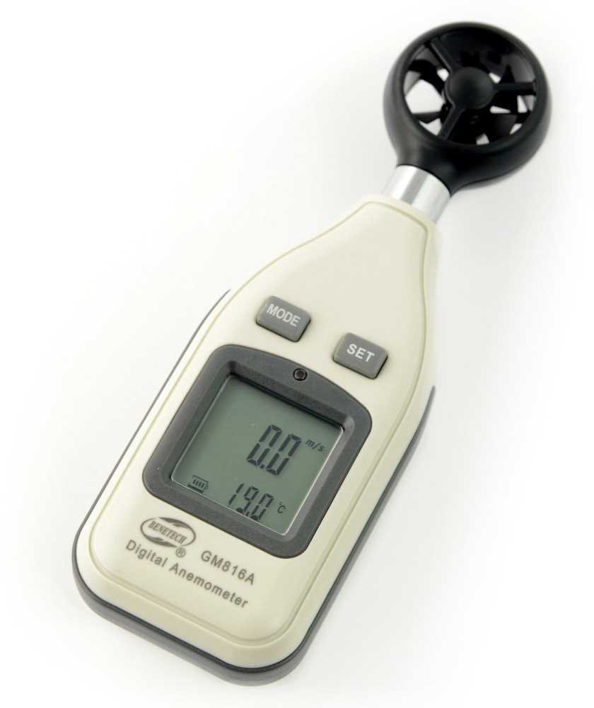 Anemometras Benetech GM816A 6 arm rotor, žema kaina | Varle.lt