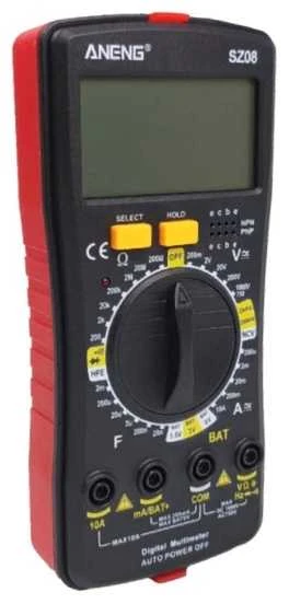 Aneng XL830L multimetras – LCD skaitmeninis multimetras su apšvietimu