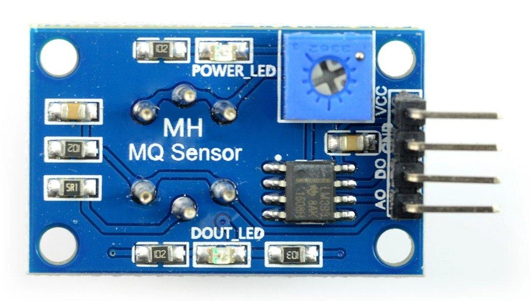 Oem Anglies monoksido ir degiųjų dujų jutiklis MQ-9 - puslaidininkis - mėlynas modulis