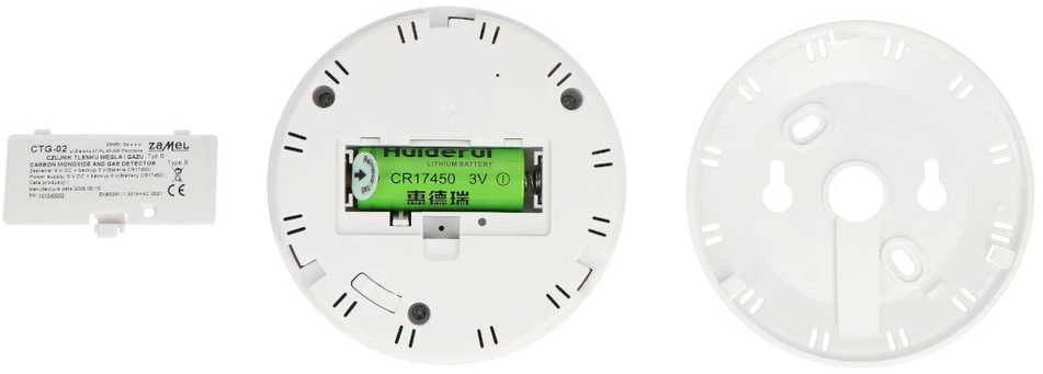 Anglies monoksido ir dujų jutiklis - Zamel CTG-02