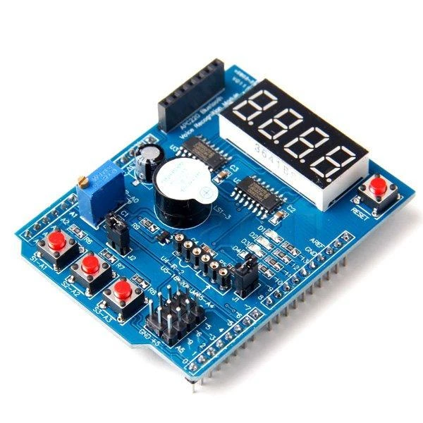 Arduino multi-funkcinis skydelis su ekranu ir mygtukais