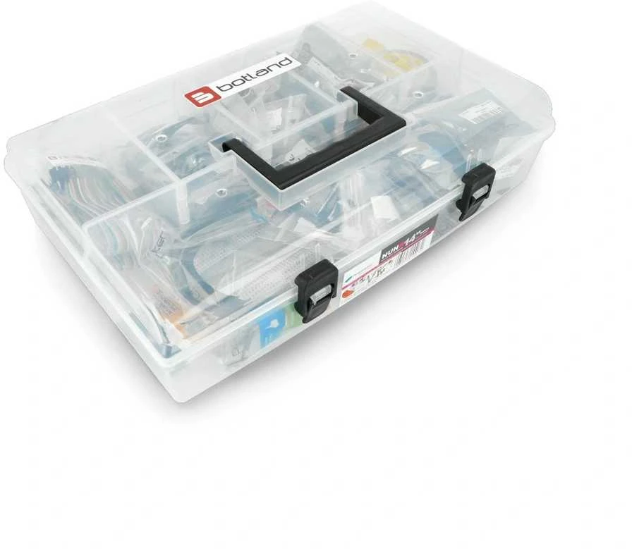 Anodas Electronics Didelis Arduino pradinis rinkinys – 47 elementai