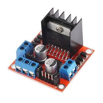 Oem L298N - dviejų kanalų variklio valdiklis - 12V/2A modulis