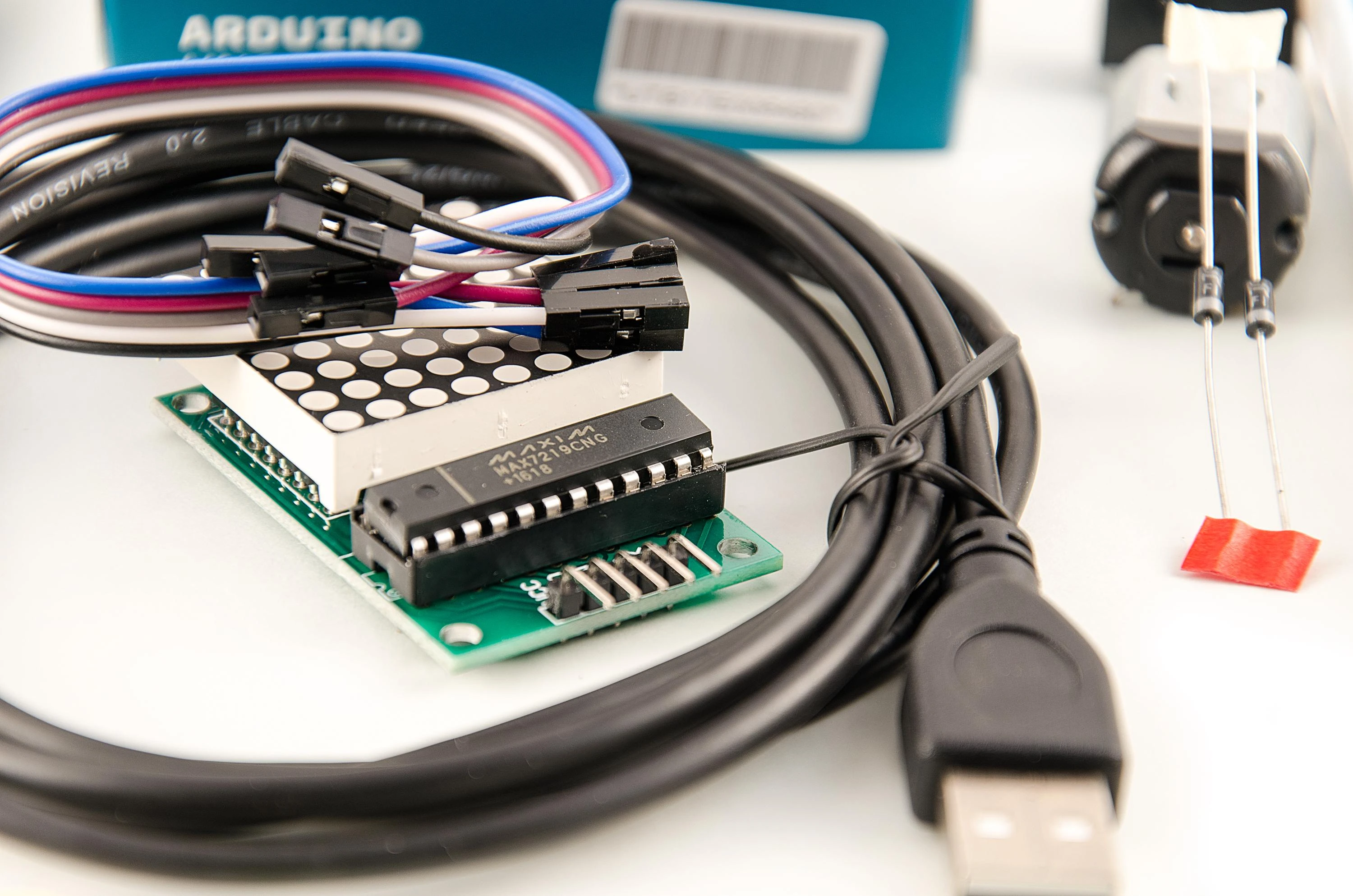 Anodas Electronics Mokomasis Elektronikos Rinkinys - Išmaniosios Grandinės su ARDUINO