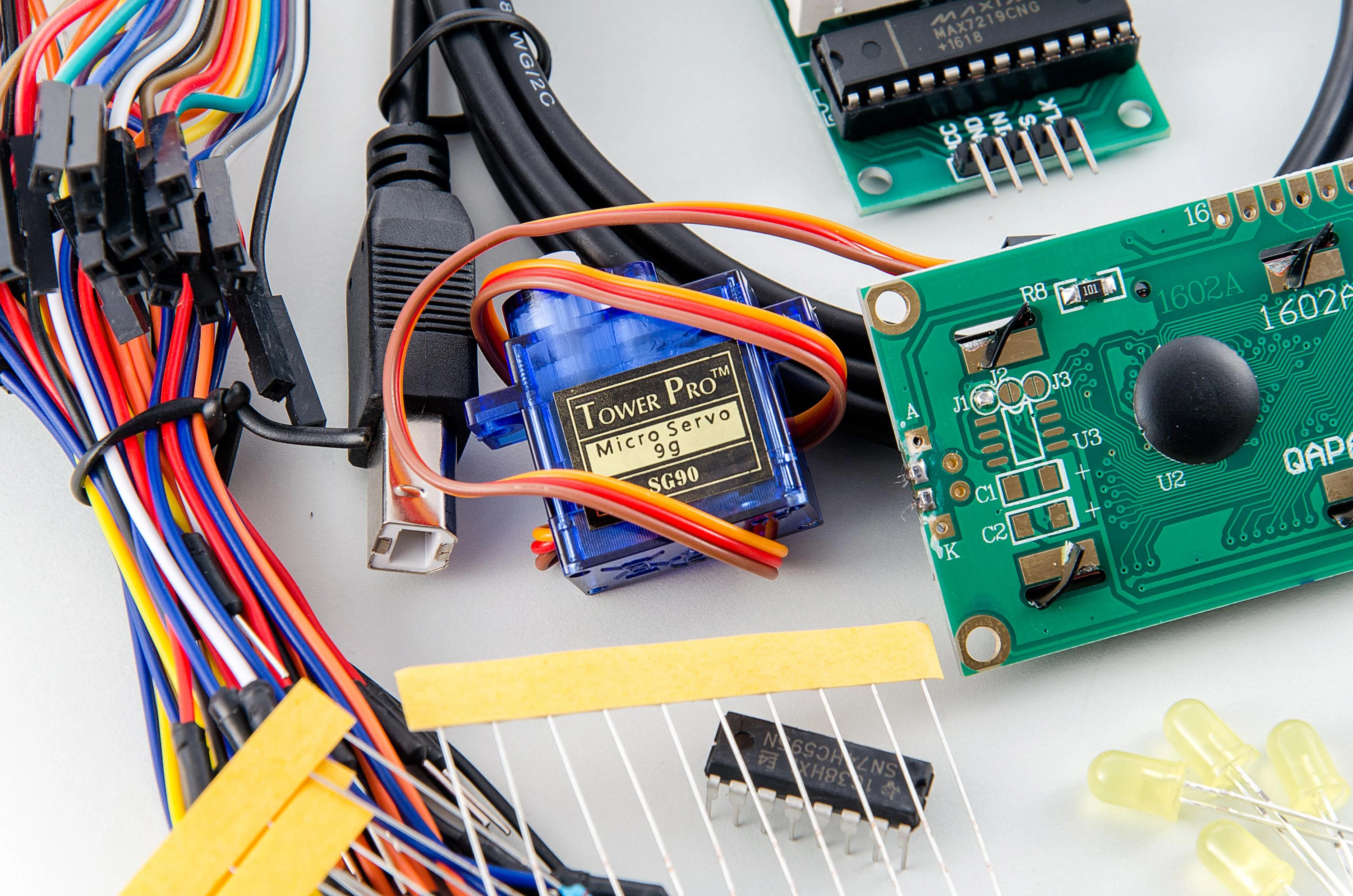 Anodas Electronics Mokomasis Elektronikos Rinkinys - Išmaniosios Grandinės su ARDUINO