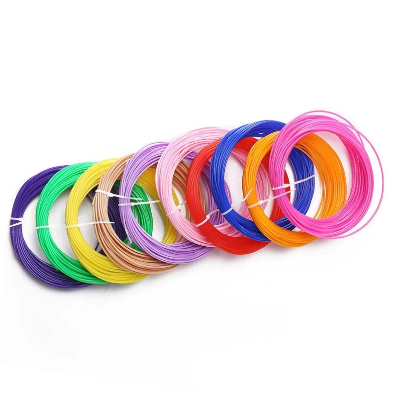 PLA 3D plastiko gijomis užpildyti ritinėliai