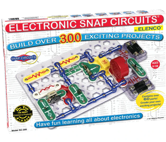 Snap Circuits 300-in-1 Eksperimentų rinkinys