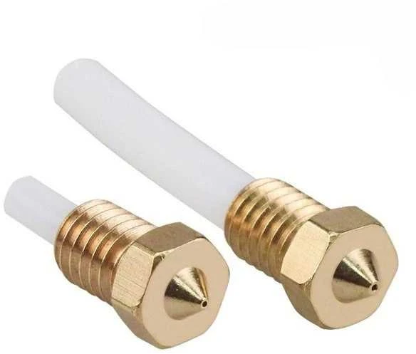 Oem Antgalis 0.4 mm M6 – siūlas 3.0 mm – H12.5 mm – kūginis – RepRap E3D V5 V6