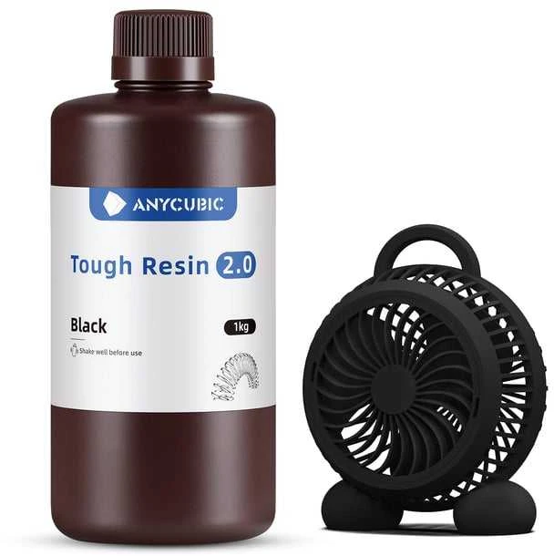 „AnyCubic Tough Resin 2.0“ („Baltas“)