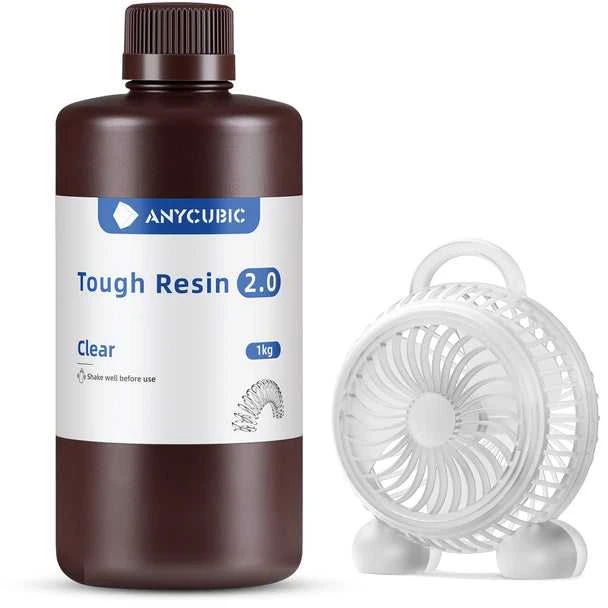 „AnyCubic Tough Resin 2.0“ („Baltas“)