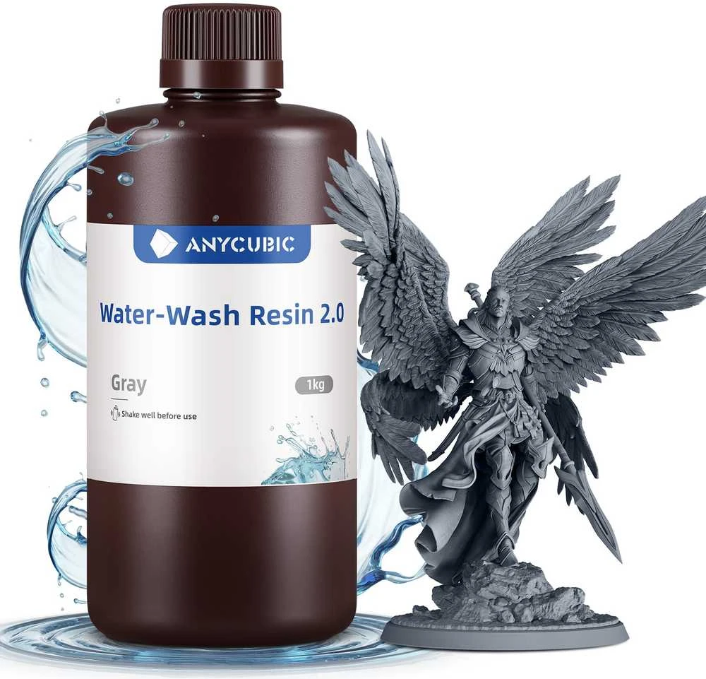 Anycubic 2.0 pilka derva su figūrėle