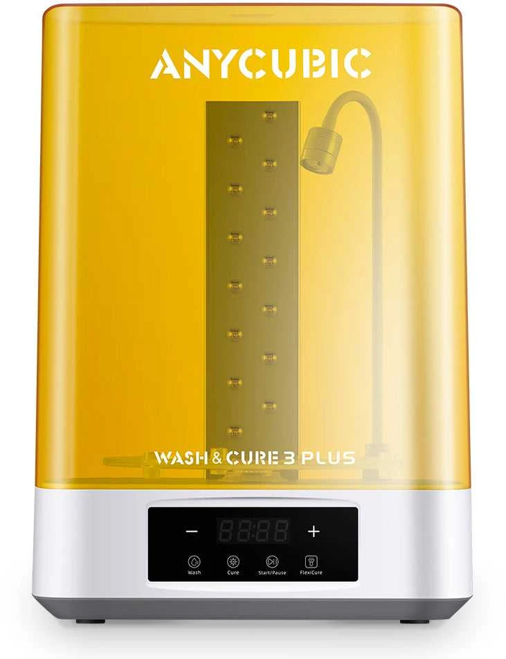 3D Spaudinių plovimo ir džiovinimo įrenginys – Anycubic Wash &amp; Cure 3 Plus