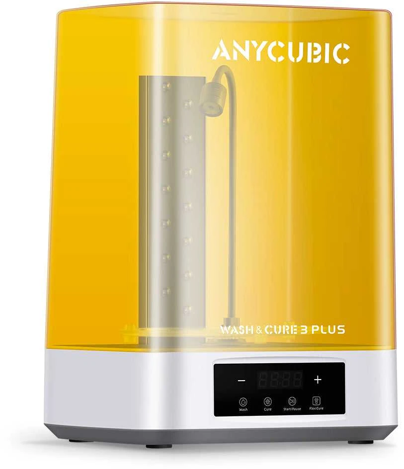 3D Spaudinių plovimo ir džiovinimo įrenginys – Anycubic Wash &amp; Cure 3 Plus