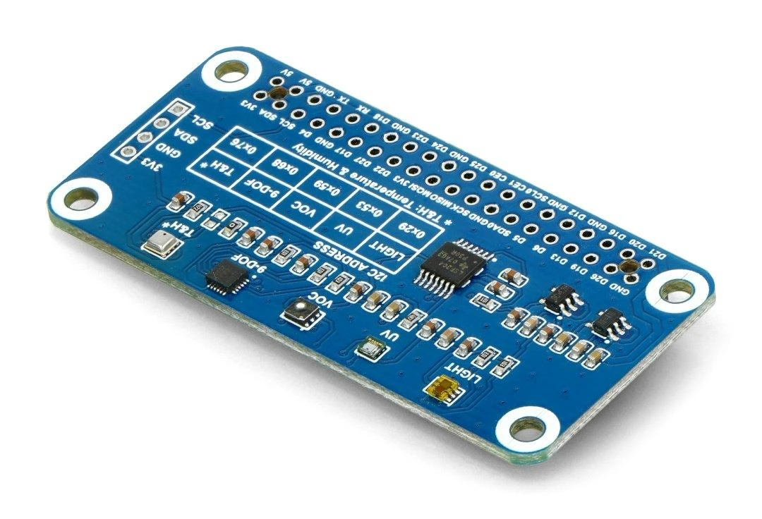 Waveshare aplinkos jutiklio plokštė iš viršaus