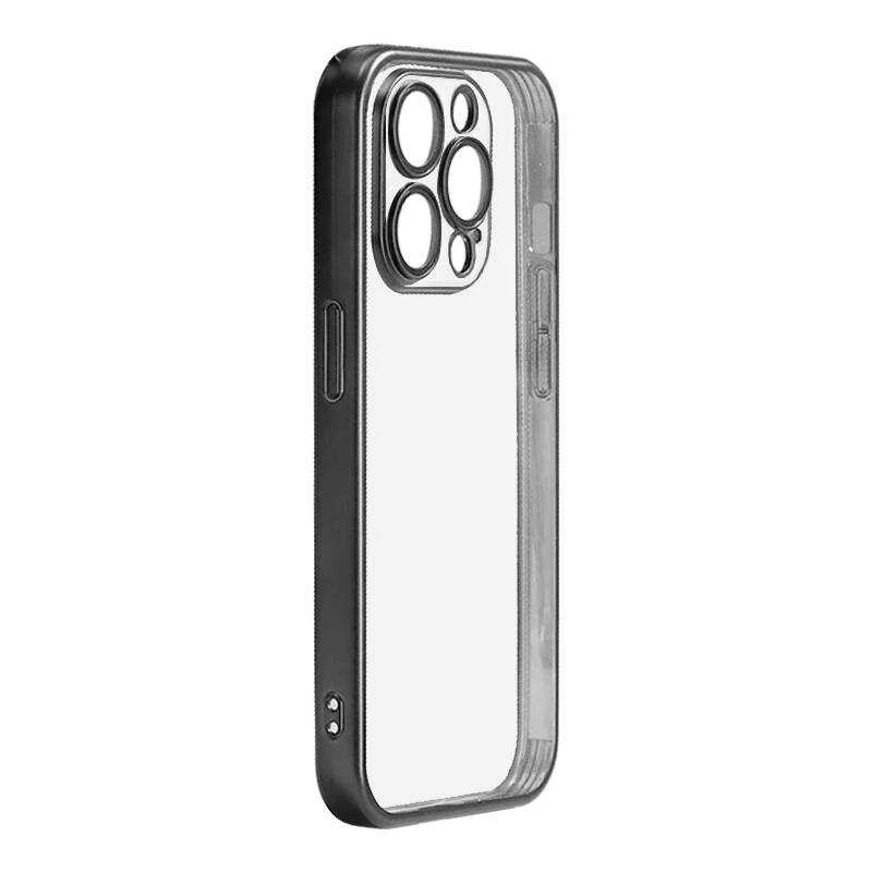 Apsauginis telefono dėklas Joyroom JR-15Q4, skirtas iPhone 15 Pro Max (matinė juoda)