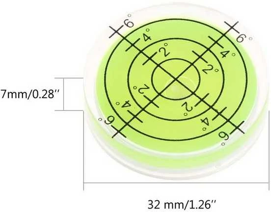 Oem Apvalus gulsčiukas - 32mm