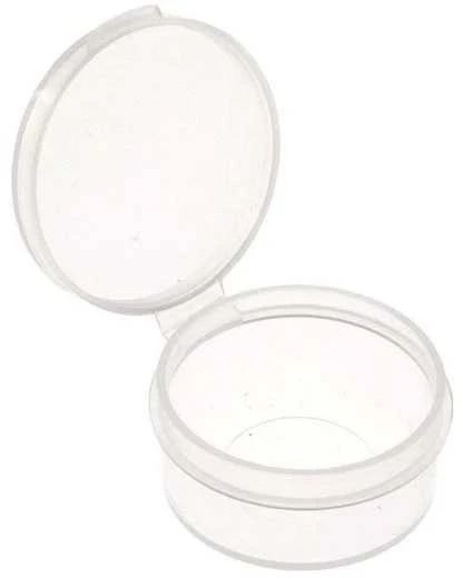 Oem Apvalus konteineris - 44x17mm - Plastikinė dėžutė - Rakinama tvarkytuvė