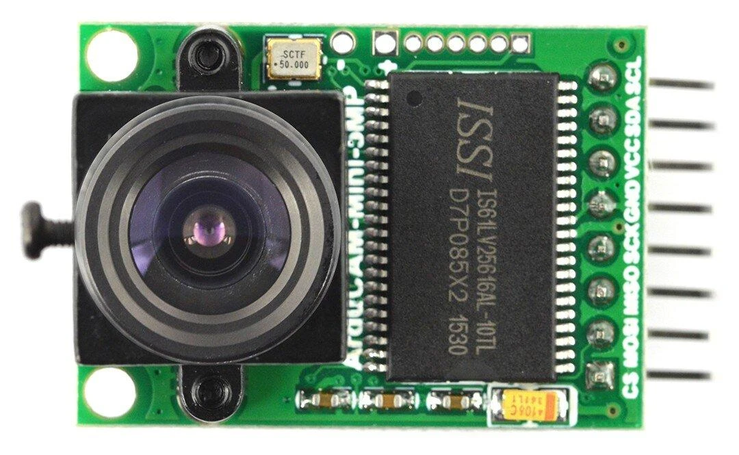 ArduCam-Mini OV5642 kameros modulis su mikroprocesoriumi