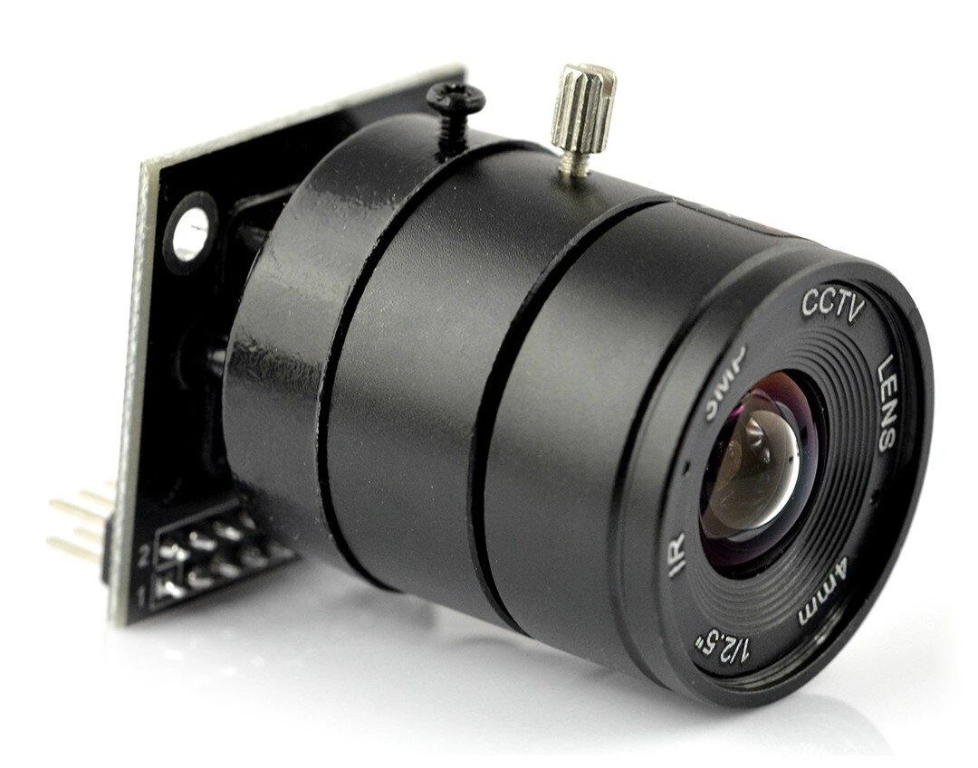 ArduCam OV5642 su 4mm CCTV objektyvu