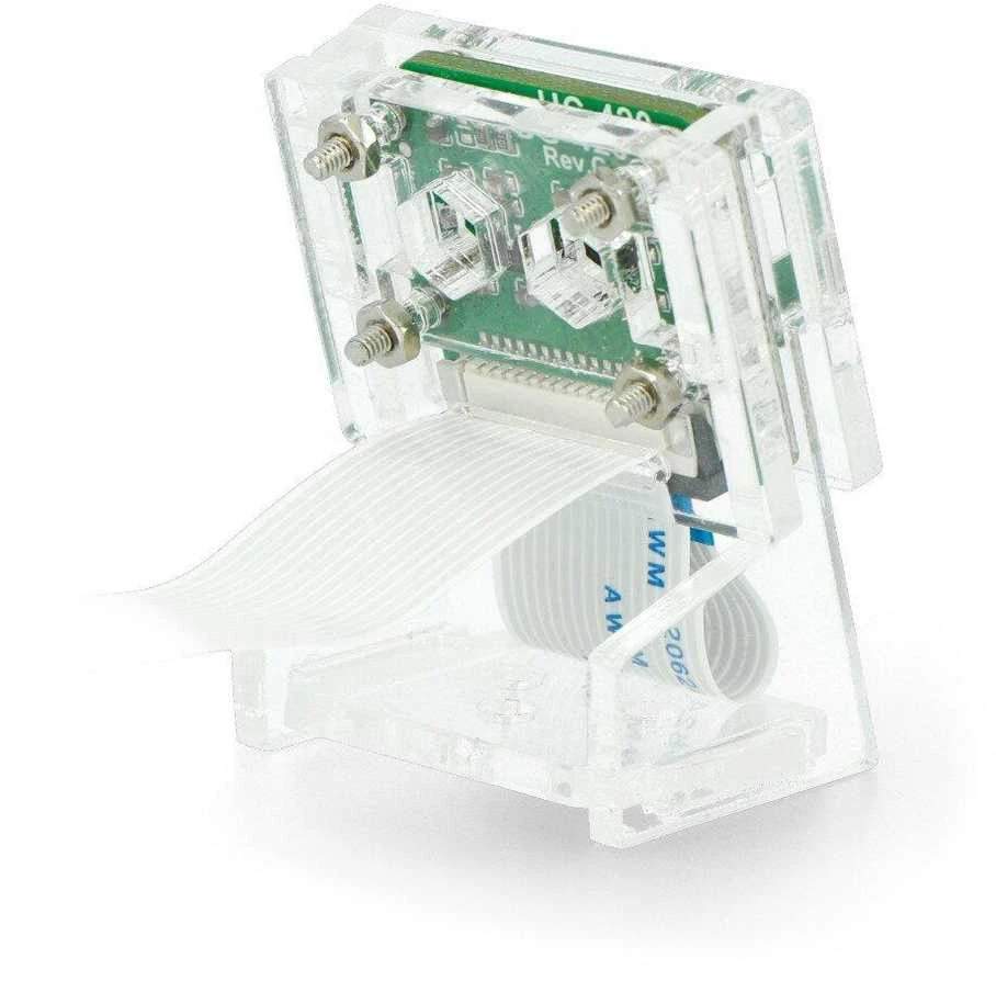 Arducam OV5647 5Mpx kamera, automatinis objektyvas + dėklas, skirtas Raspberry Pi 4B/3B+/3B