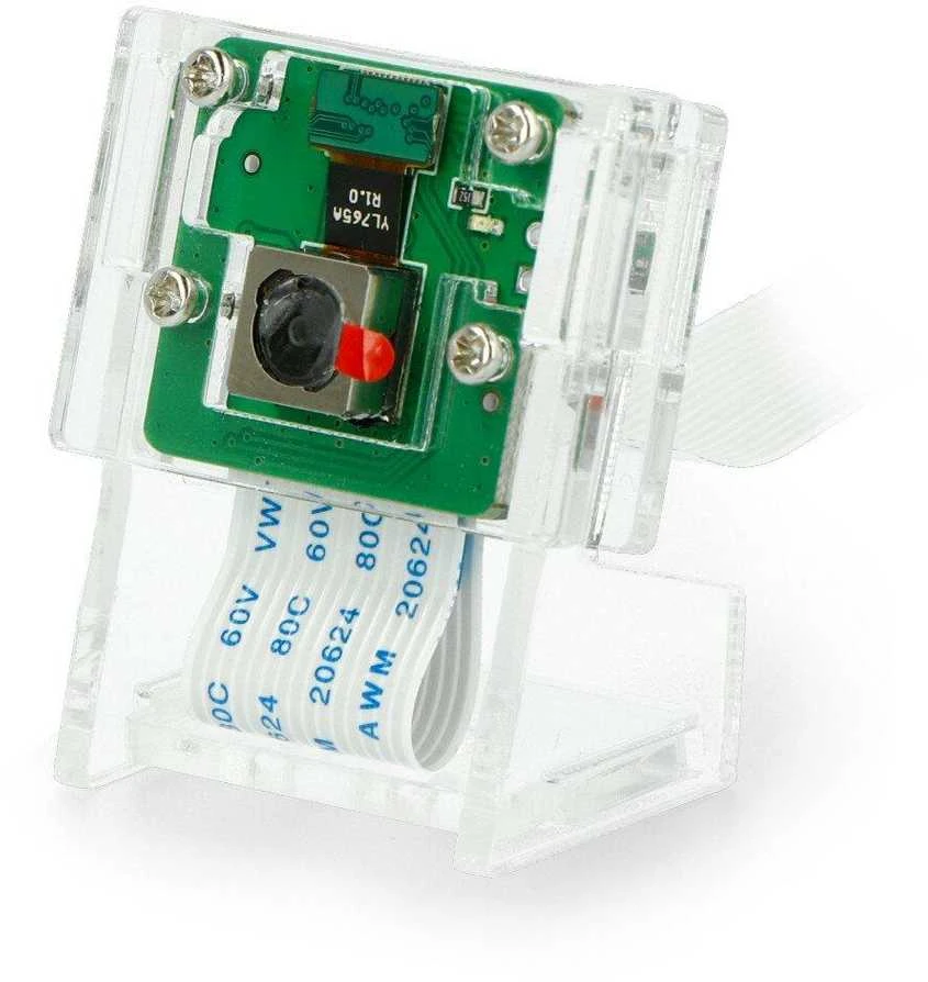 Arducam OV5647 5Mpx kamera, automatinis objektyvas + dėklas, skirtas Raspberry Pi 4B/3B+/3B