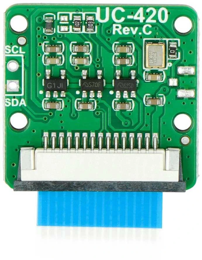 Arducam OV5647 5Mpx kamera, automatinis objektyvas + dėklas, skirtas Raspberry Pi 4B/3B+/3B
