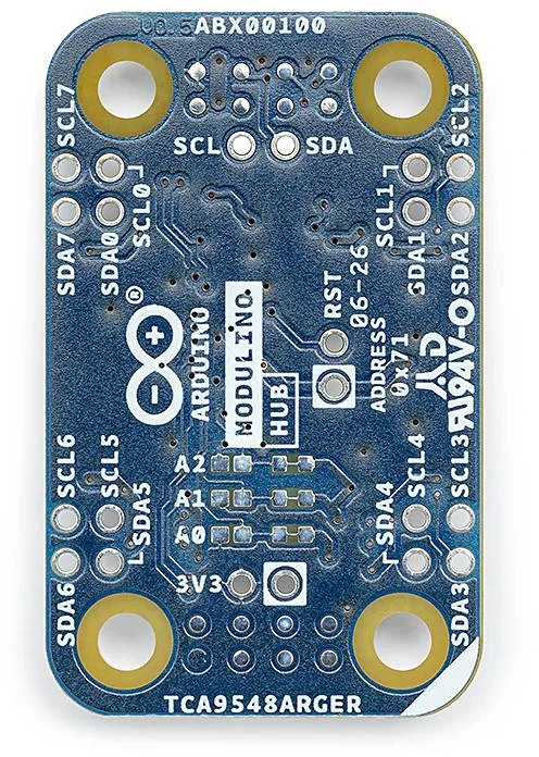 Arduino Modulino Hub - 8 kanalų I2C multipleksorius - TCA9548ARGER - Qwiic - ABX00100