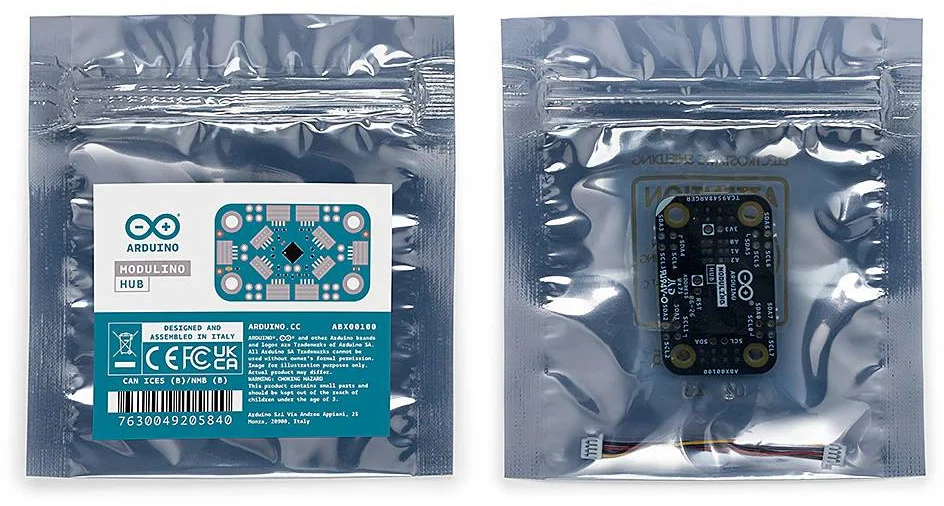 Arduino Modulino Hub - 8 kanalų I2C multipleksorius - TCA9548ARGER - Qwiic - ABX00100
