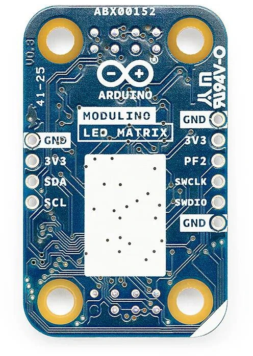 Arduino Modulino LED matrica - programuojama LED matrica 8x12 - Qwiic - ABX00152
